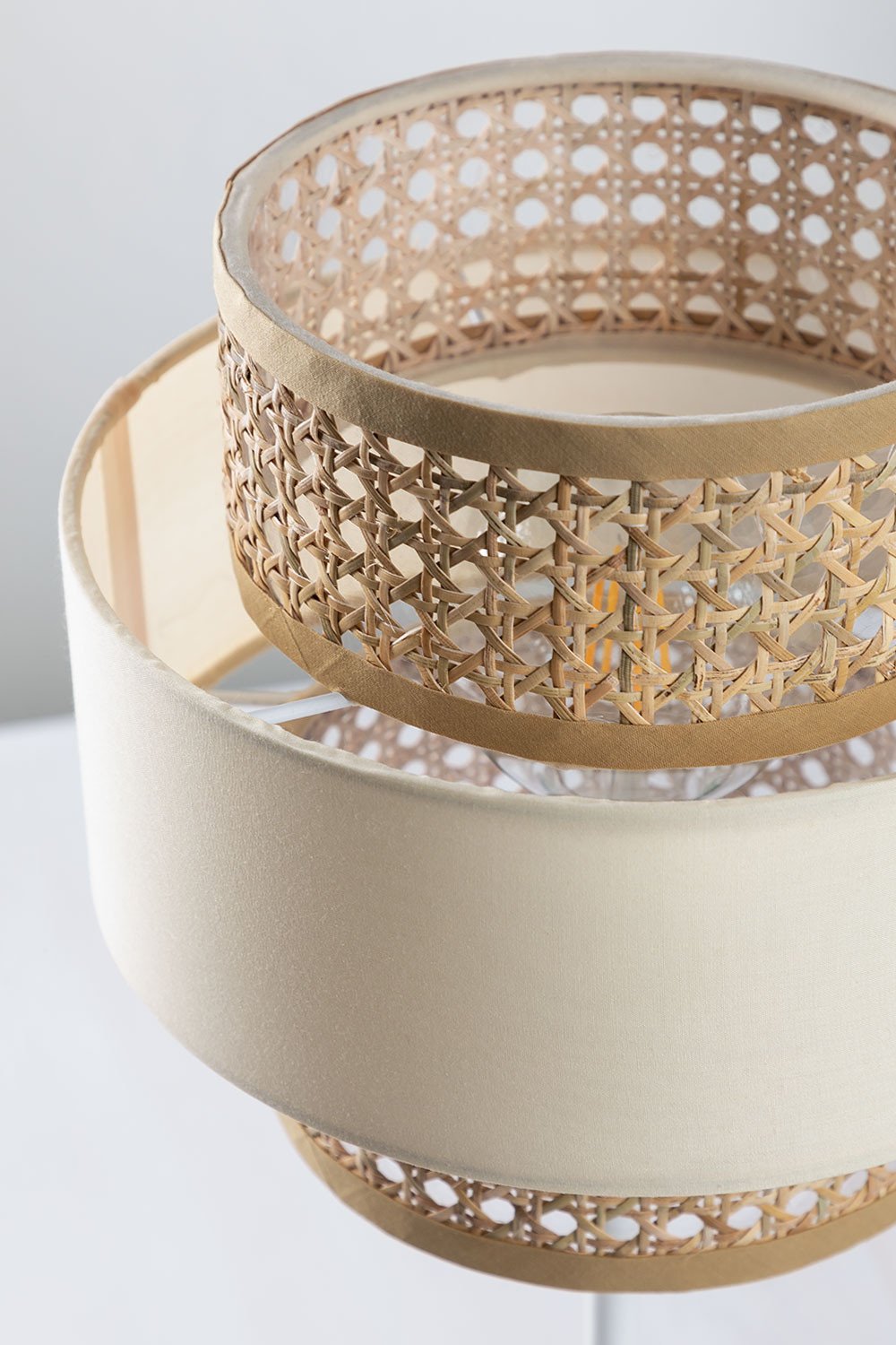 Rotan tafellamp Satu, galerij beeld 4