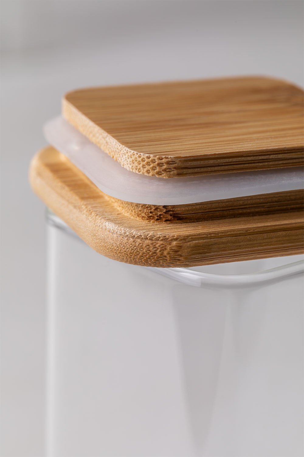 Set van 3 glazen potten Valkey, galerij beeld 8