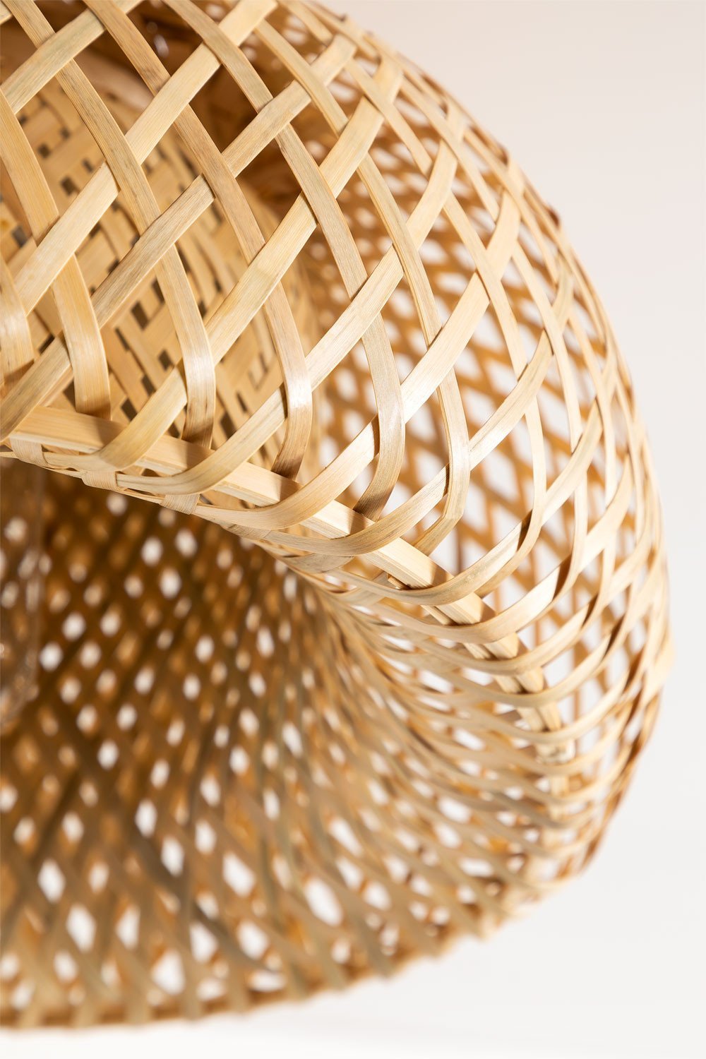 Taumper-stijl bamboe plafondlamp, galerij beeld 4