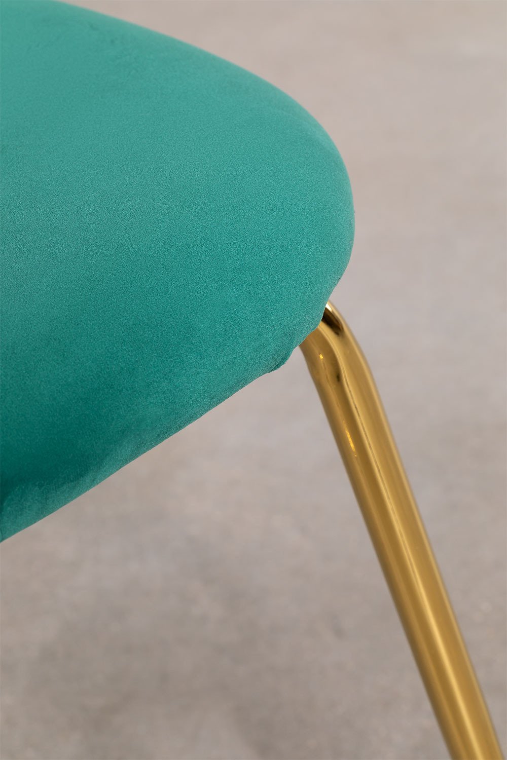 Kana Design fluwelen eetkamerstoel, galerij beeld 7