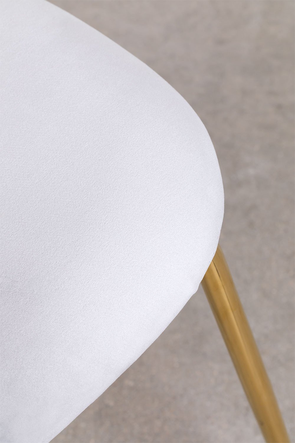 Set van 2 fluwelen eetkamerstoelen Kana Design, galerij beeld 6