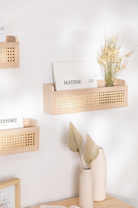 Rotan en houten plank Arxie