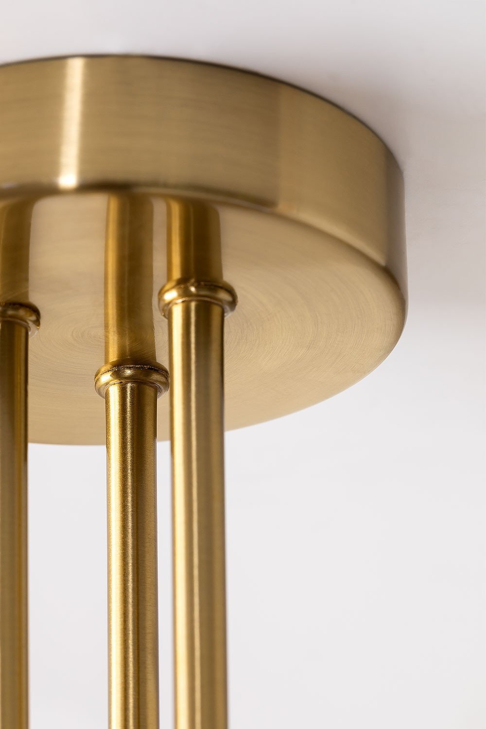 Plafondlamp met 3 slingerglazen bollen, galerij beeld 5