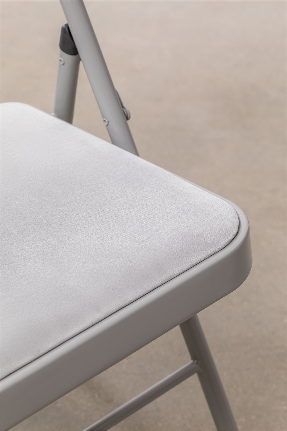 Set van 2 fluwelen klapstoelen Keiren, galerij beeld 7