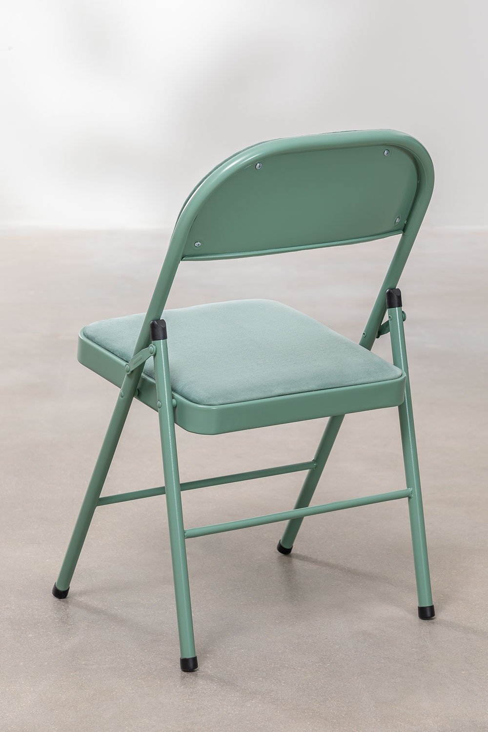 Set van 2 fluwelen klapstoelen Keiren, galerij beeld 4