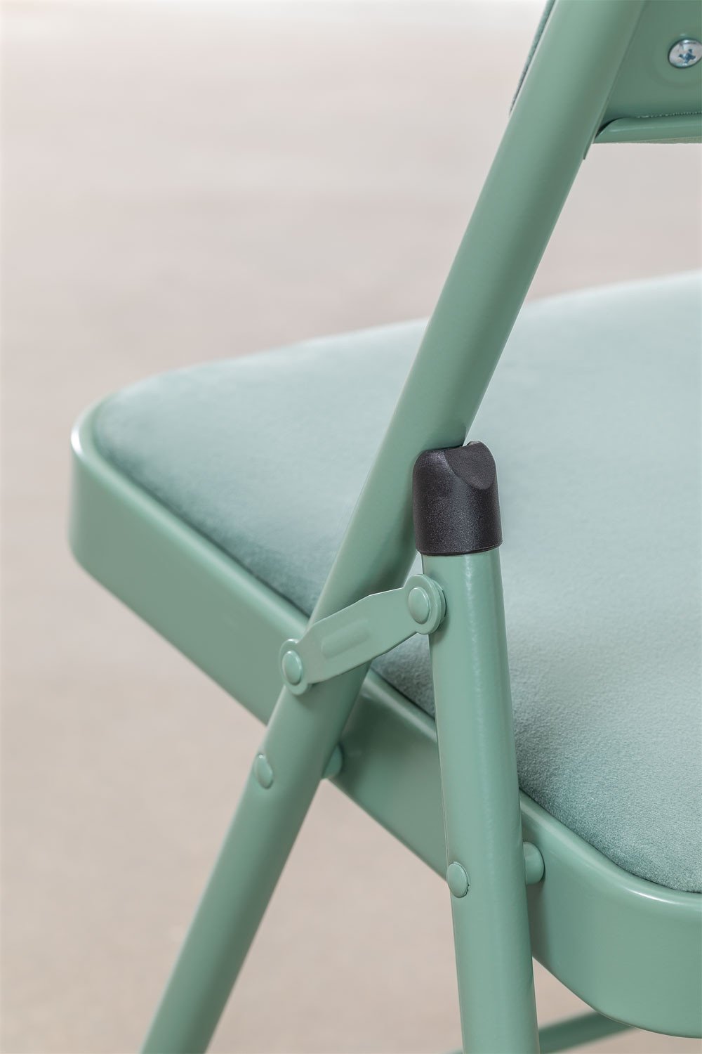 Set van 2 fluwelen klapstoelen Keiren, galerij beeld 6