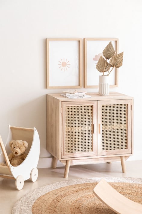 Ralik houten dressoir