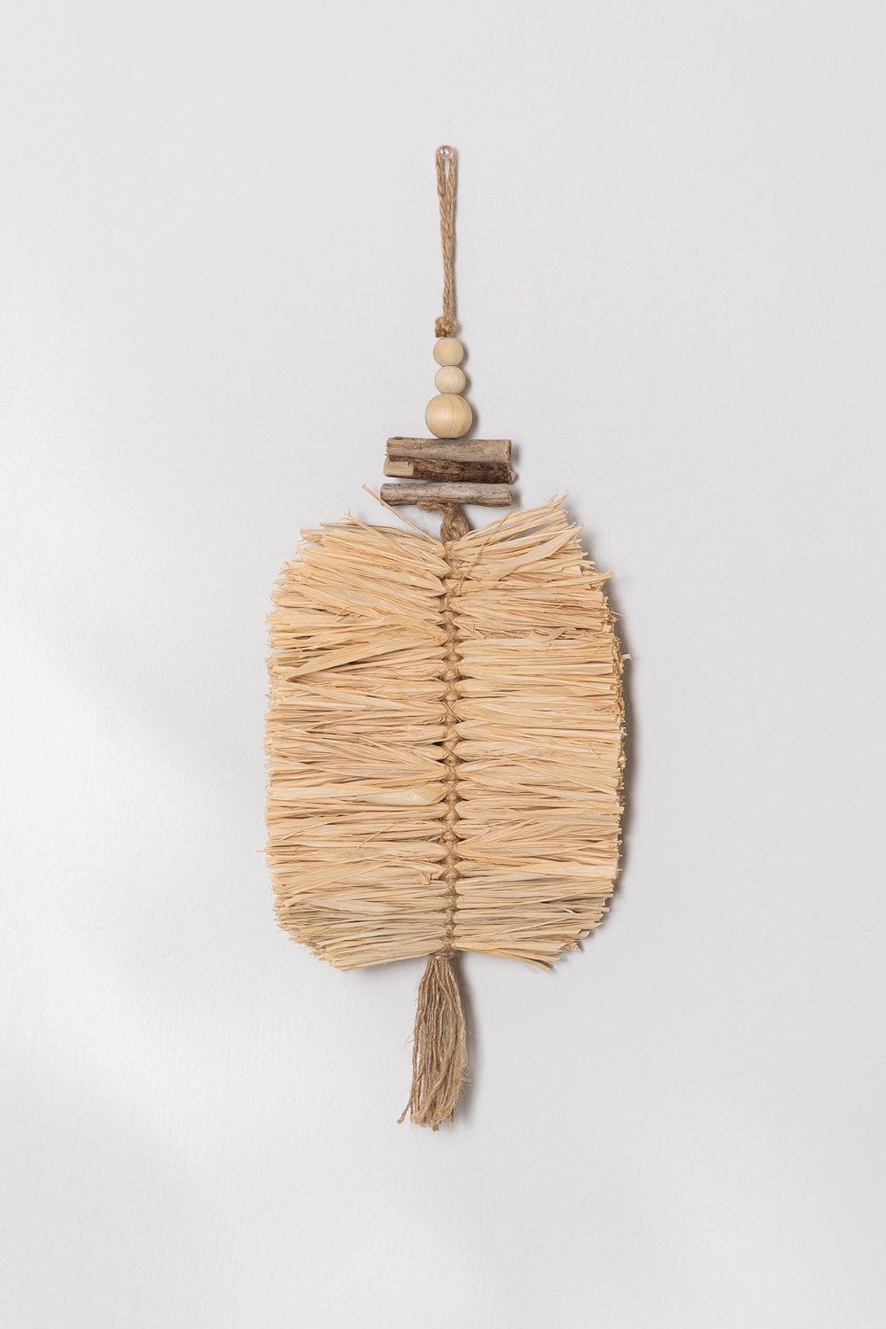 Set van 2 wanddecoraties in Raffia Pravia, galerij beeld 4