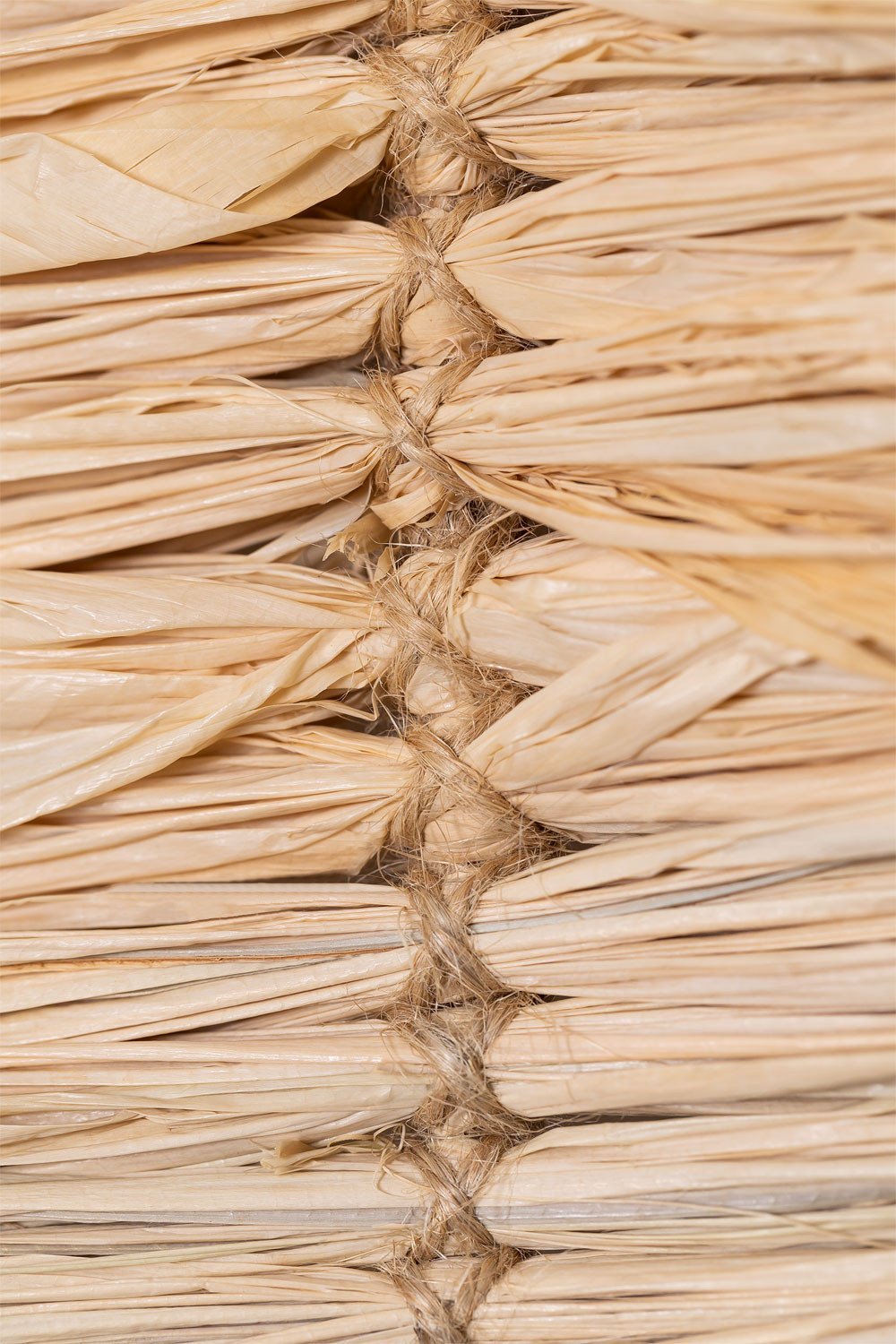 Set van 2 wanddecoraties in Raffia Pravia, galerij beeld 7