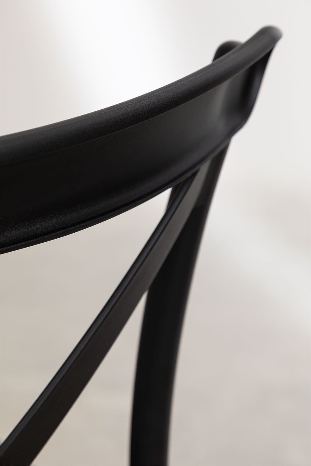 Set van 2 stapelbare tuinstoelen in polypropyleen Otax, galerij beeld 5