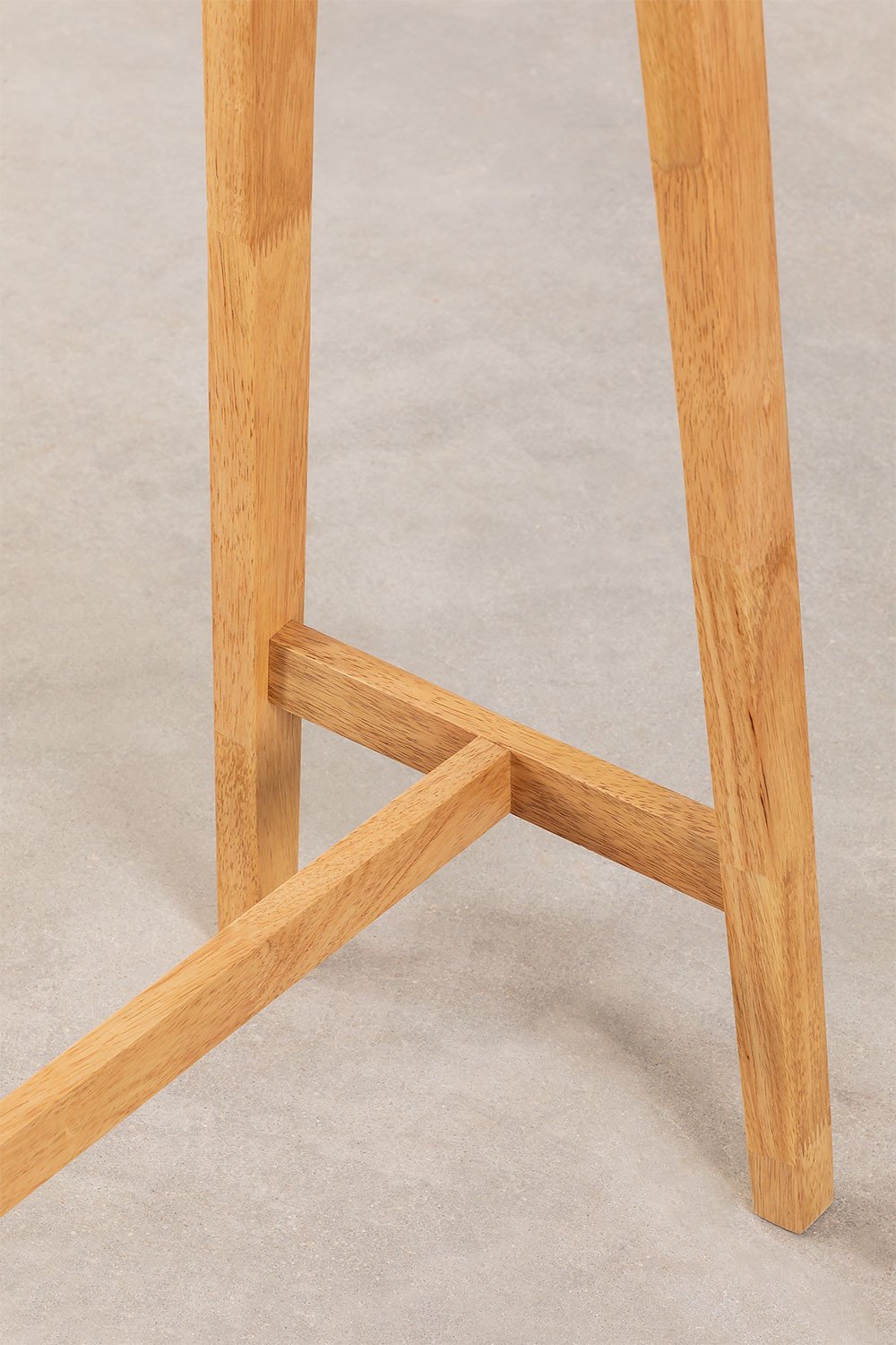 Rechthoekige hoge tafel in hout Kerhen , galerij beeld 4