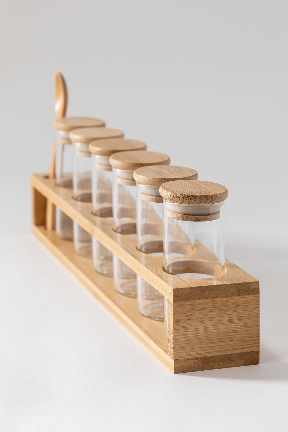 Set van 6 Kruidenpotjes met Lepel (Ø4,8 cm) Seyne, galerij beeld 3