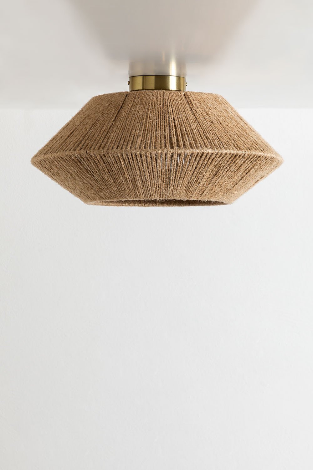 Touw-plafondlamp Natural Rachid, galerij beeld 4