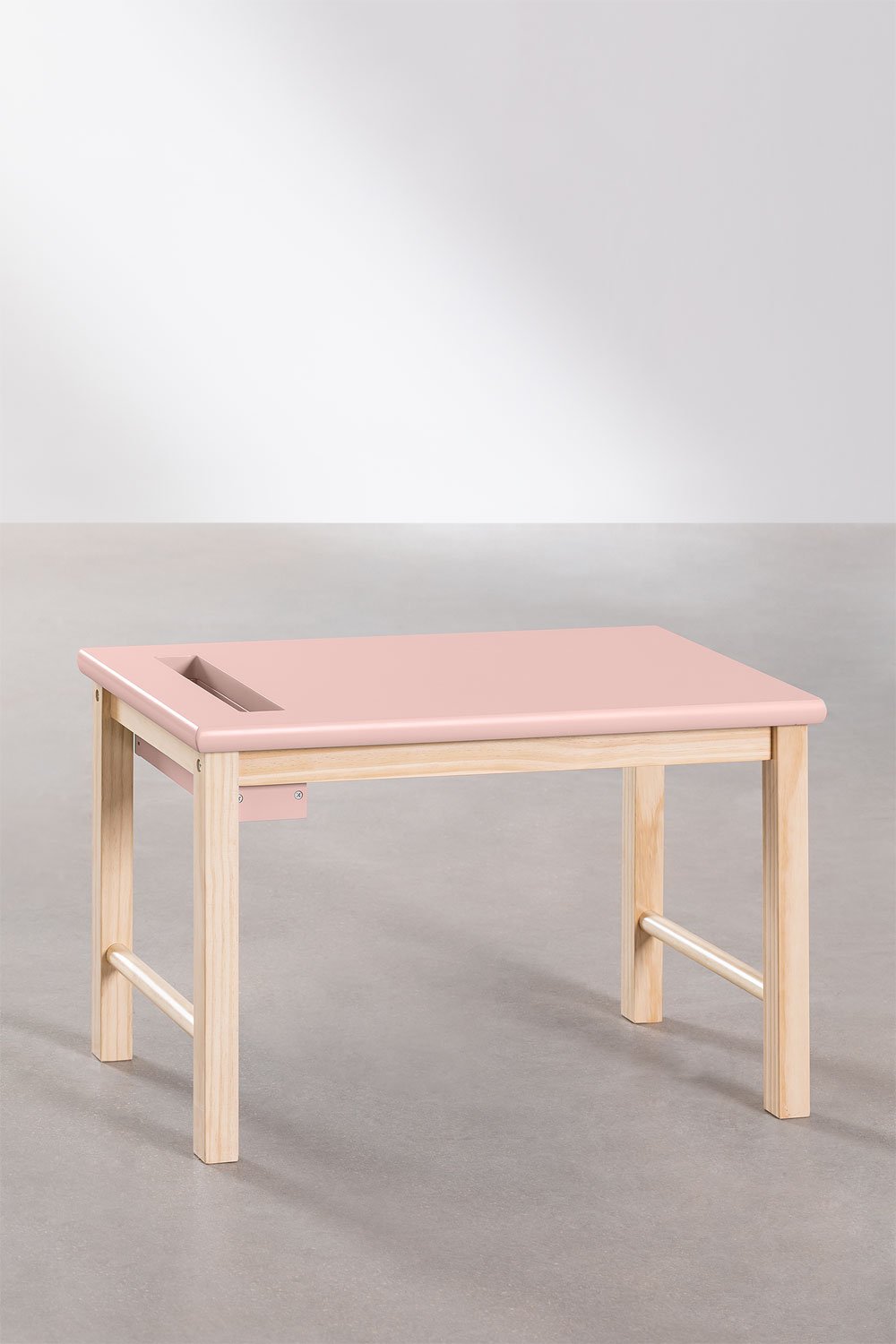 Dakota Kids tafel- en stoelen set in hout, galerij beeld 3