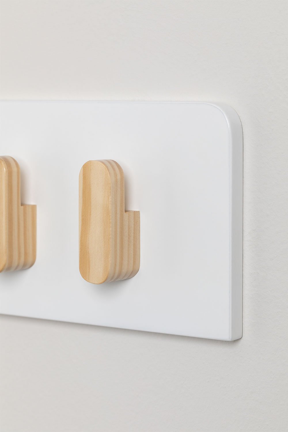 Tom Kids wandkapstok in MDF en grenenhout, galerij beeld 4