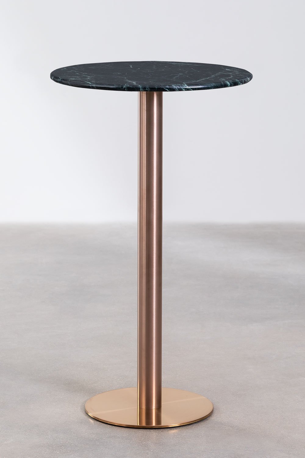 Ronde hoge bartafel in marmer (Ø60 cm) Cosmopolitan, galerij beeld 1