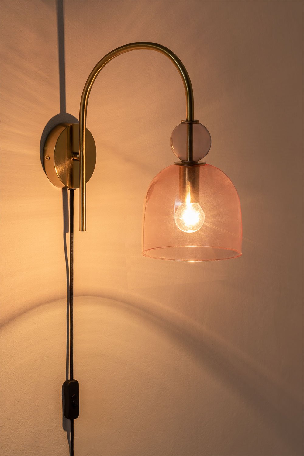 Bezany Colors kristallen wandlamp, galerij beeld 3