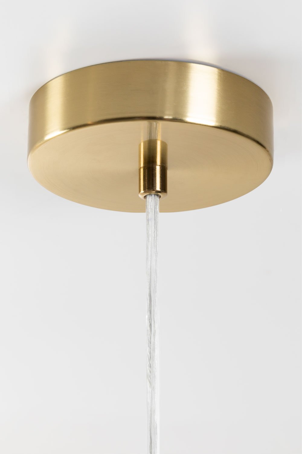 Blaise metalen plafondlamp met glazen bol    , galerij beeld 6