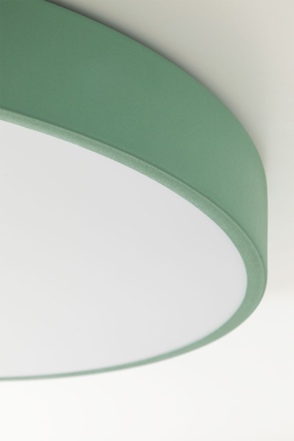 Ronde LED plafondlamp van ijzer Jan, galerij beeld 3