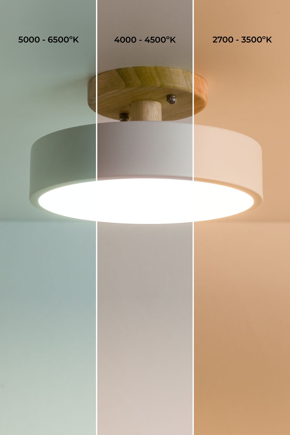 LED plafondlamp Zico, galerij beeld 4