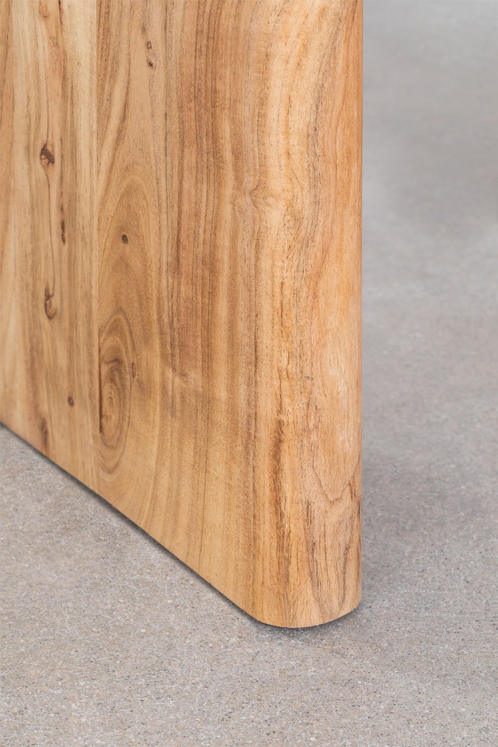 Ambyl acaciahouten haltafel, galerij beeld 6