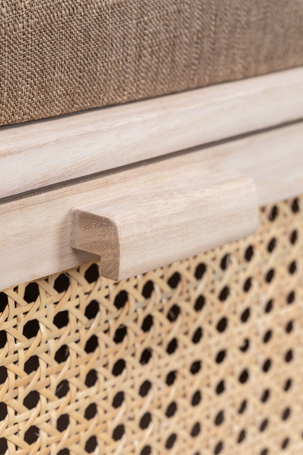 Bank van hout met 2 lades Ralik Design, galerij beeld 5