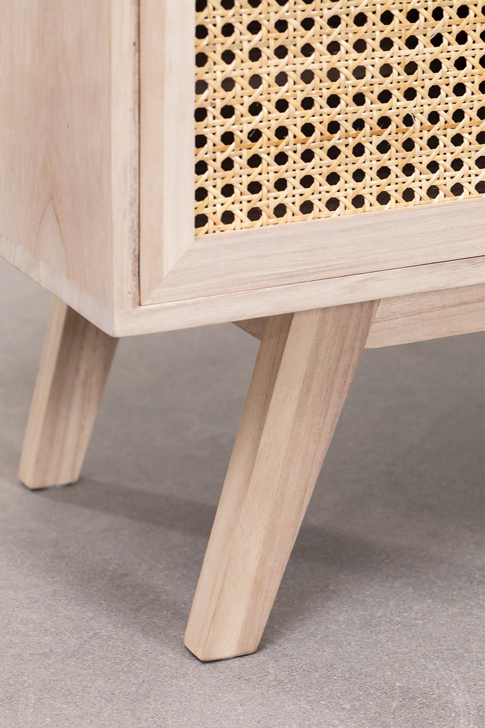 Bank van hout met 2 lades Ralik Design, galerij beeld 6