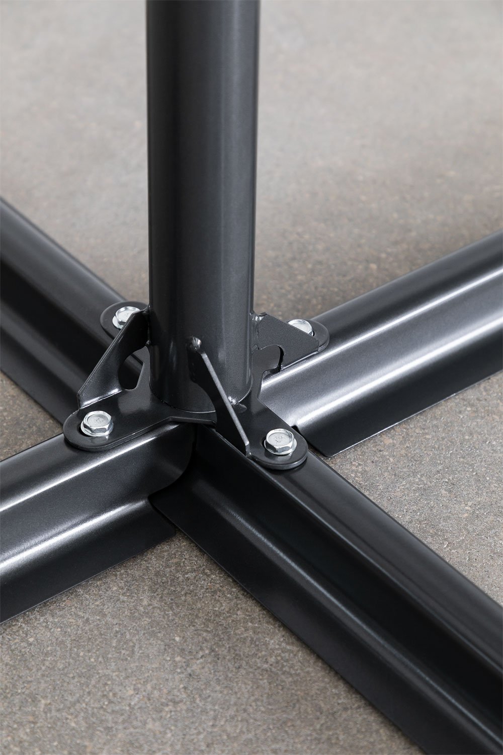 Gerran parasol Ø295 cm in stof en staal, galerij beeld 6