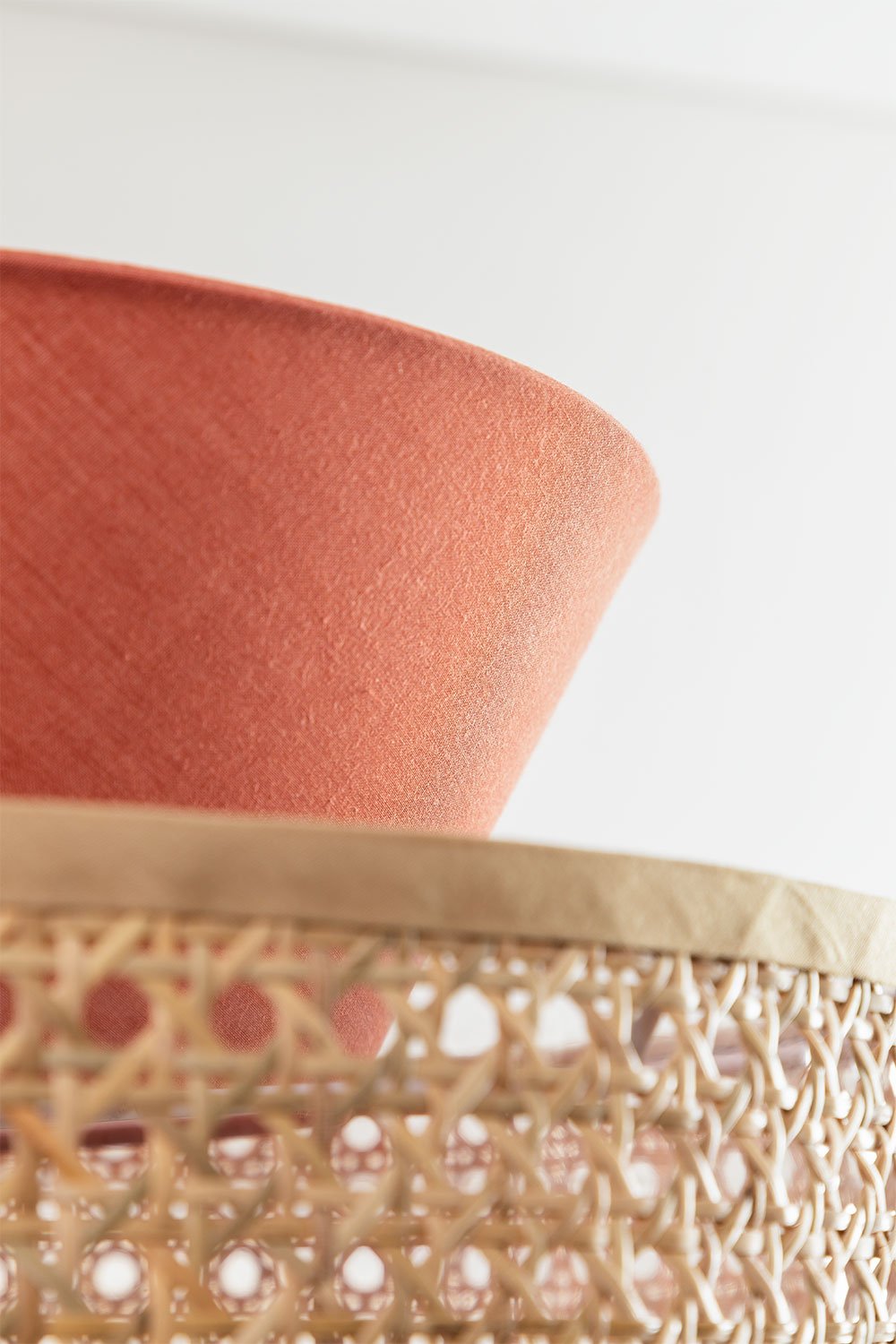 Rotan plafondlamp Yereh, galerij beeld 5