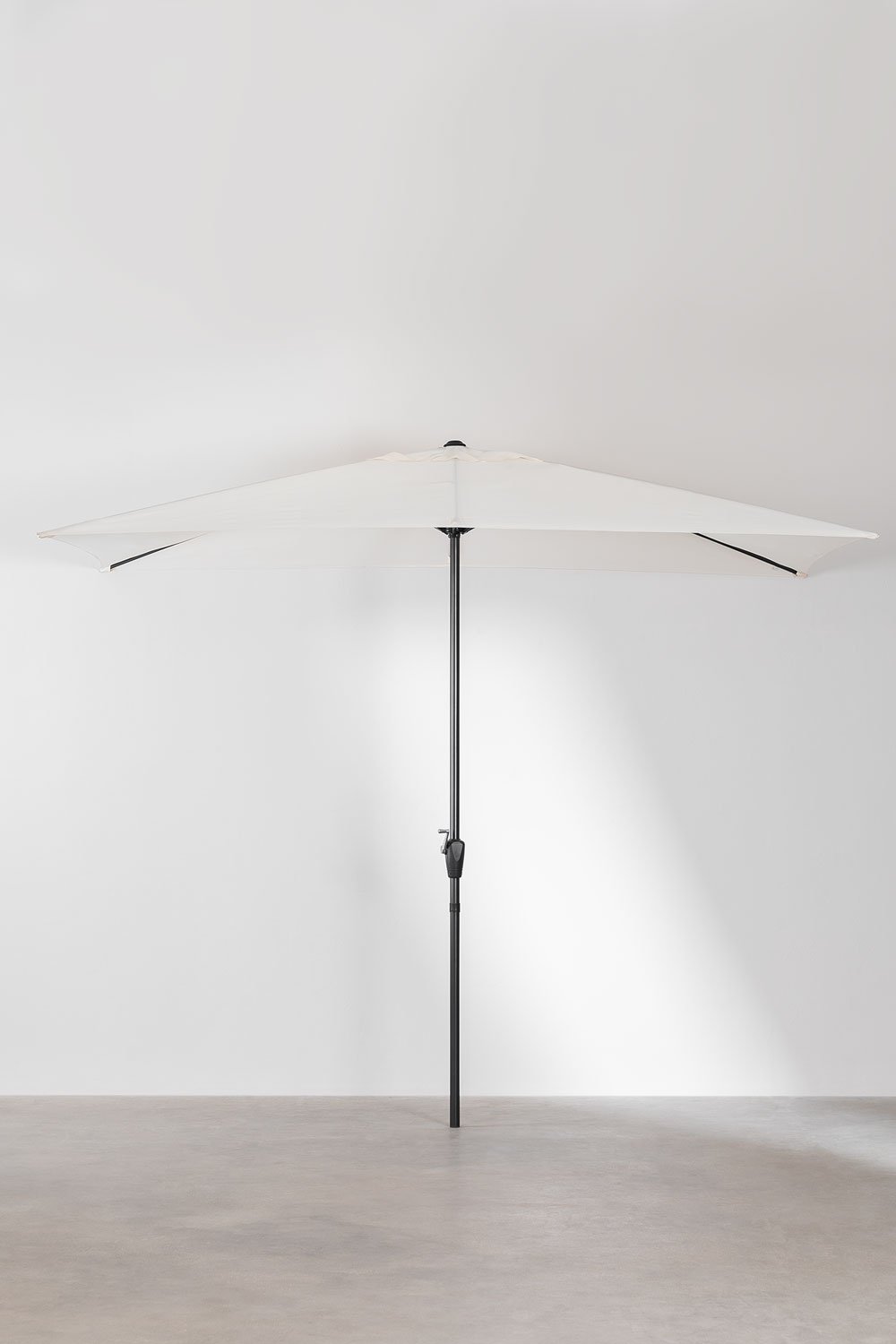 Paraplu van stof en staal (200x300 cm) Itzal, galerij beeld 1