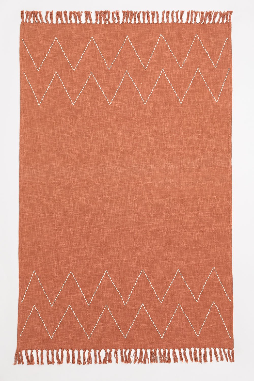 Geruite deken van katoen Igatu, galerij beeld 1
