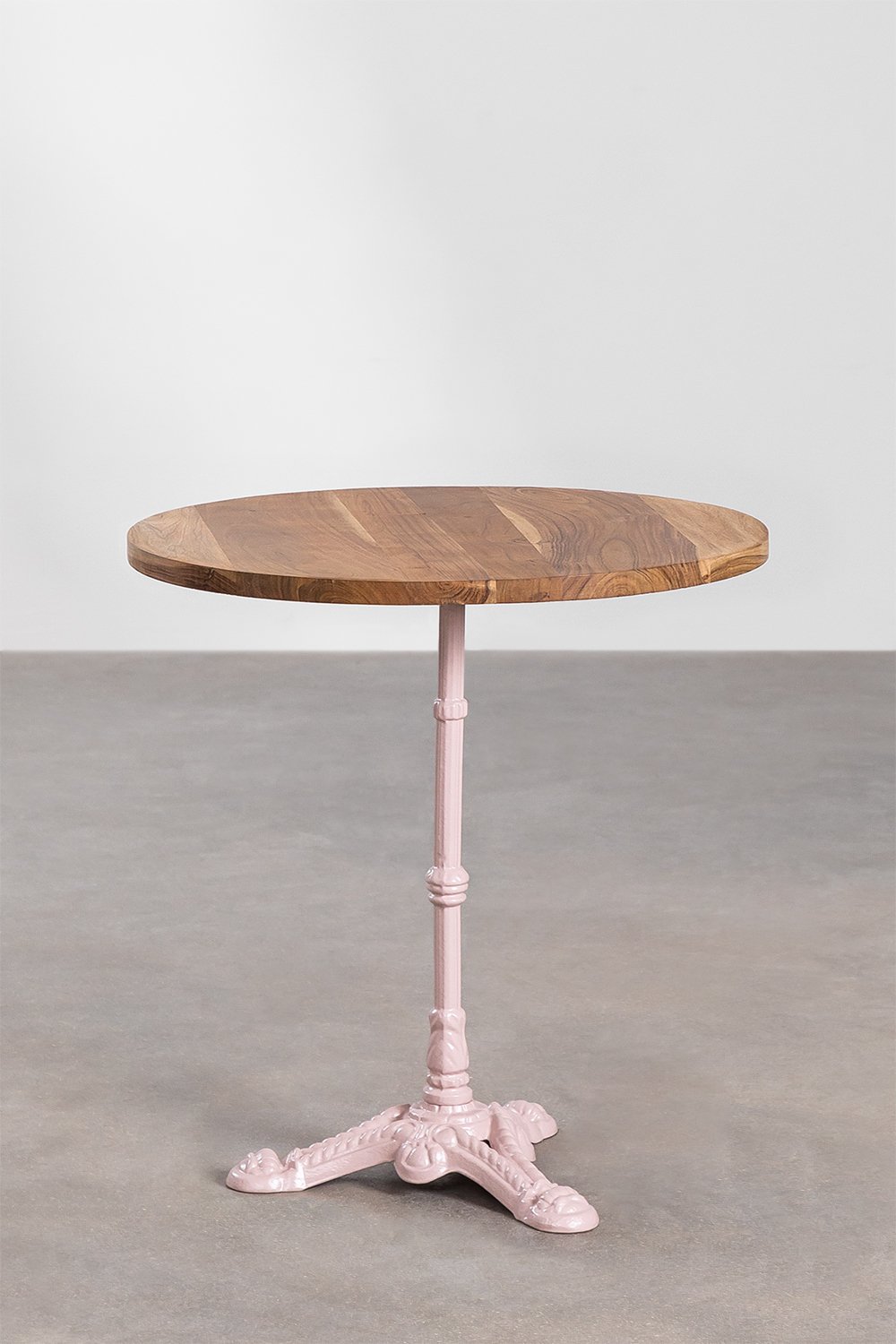 Ronde bartafel acaciahout Vienna, galerij beeld 1