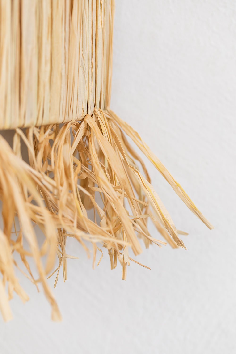 Wandlamp in Raffia Bellver, galerij beeld 4