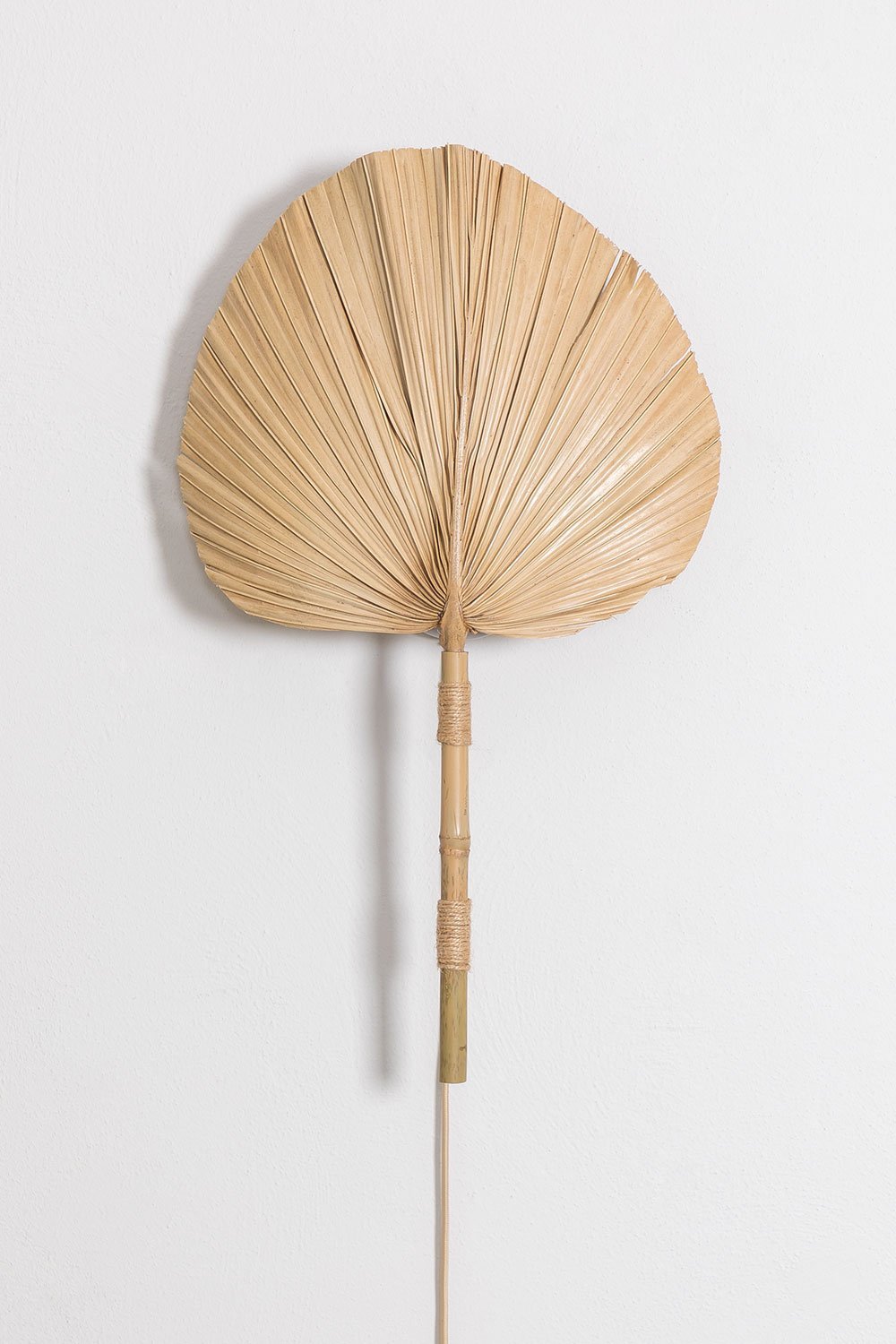Bamboe wandlamp Pruyans , galerij beeld 1