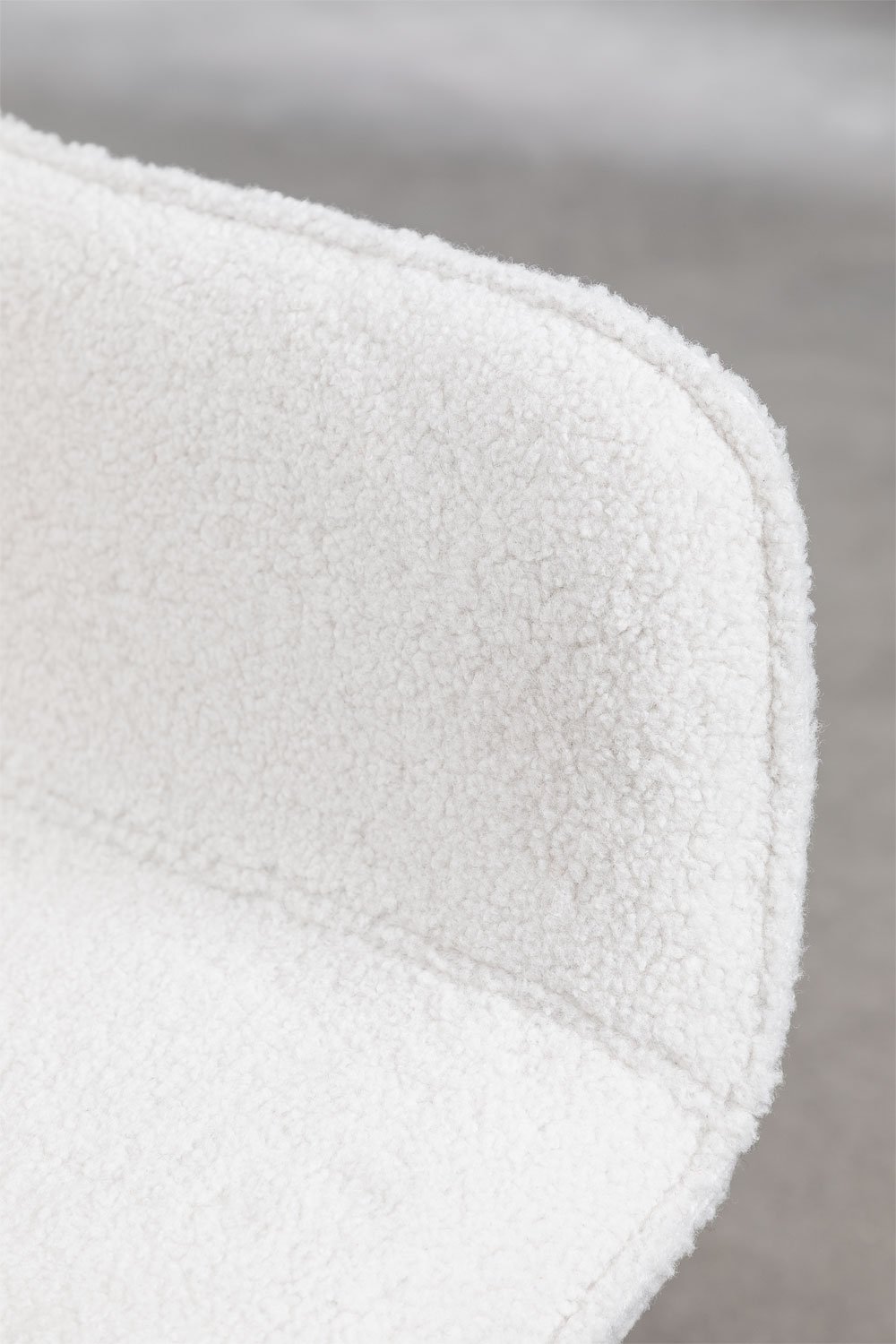 Set van 2 chenille eetkamerstoelen Lucy, galerij beeld 5