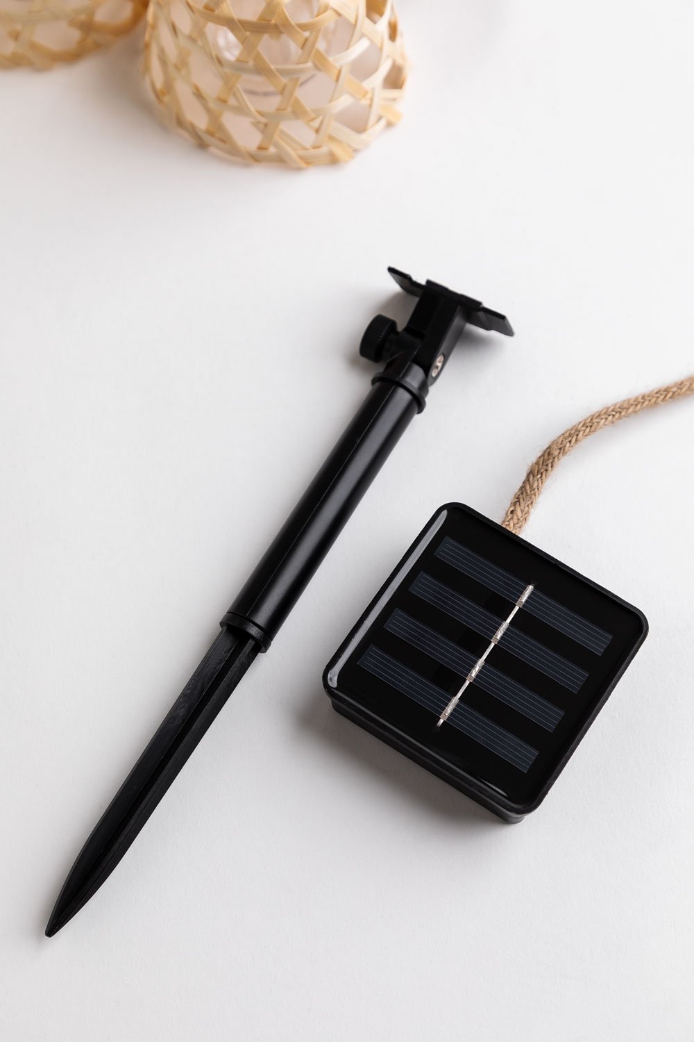 Guirlande met LED-tuinverlichting en zonne-oplader van 7,40 m Ducrot, galerij beeld 7