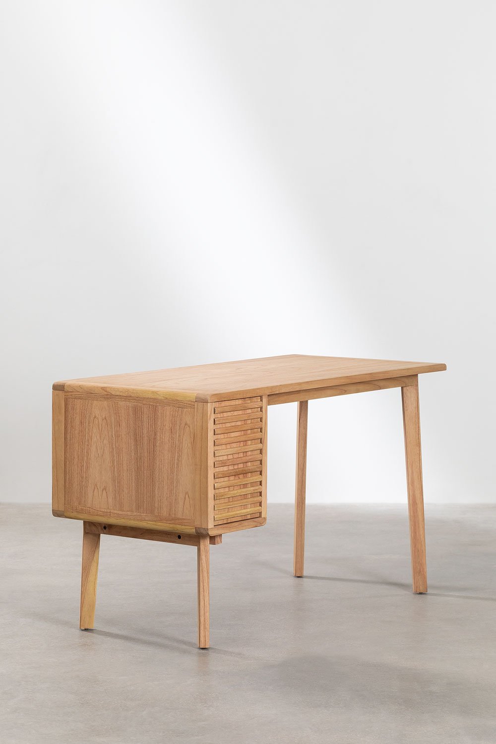 Bureau 125x60 cm in hout Deleyna, galerij beeld 3