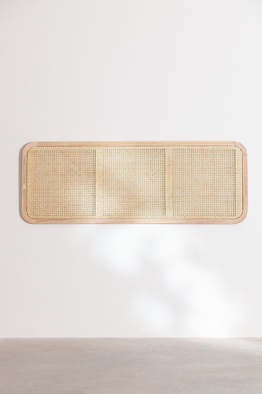 Hoofdbord voor bed van 135 cm en 150 cm in hout Ralik Design , galerij beeld 2