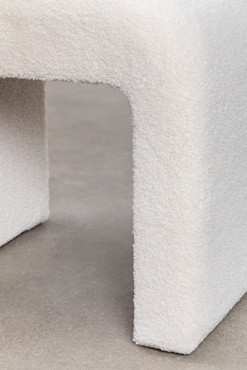 Carlise schapenvacht lage kruk, galerij beeld 4