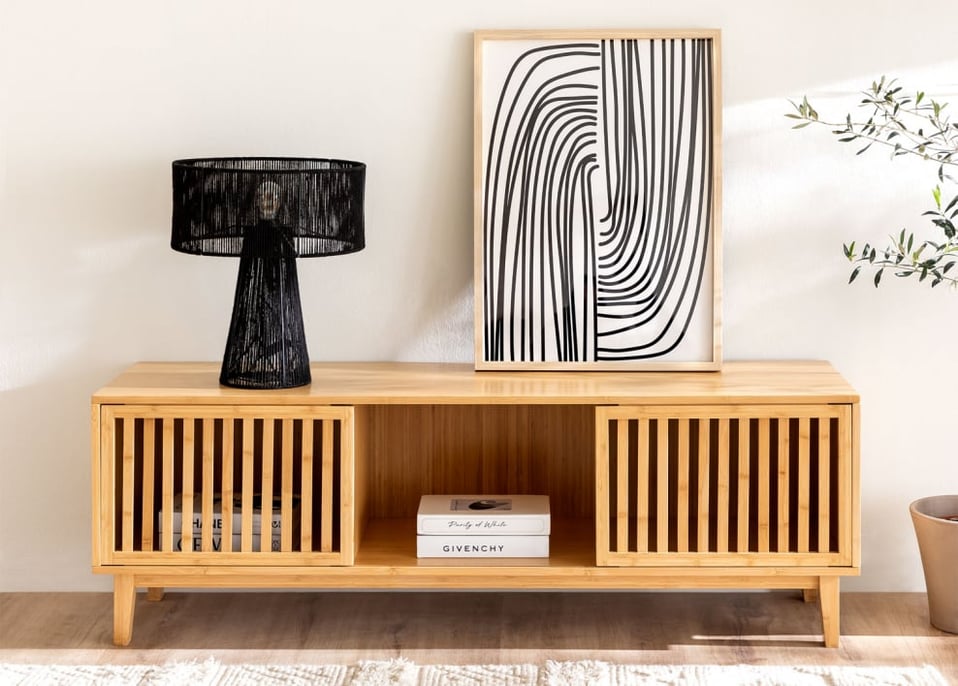 Albin bamboe tv meubel