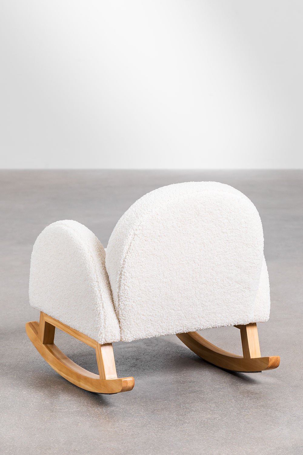 Gigis Kids schapenvacht schommelstoel, galerij beeld 5