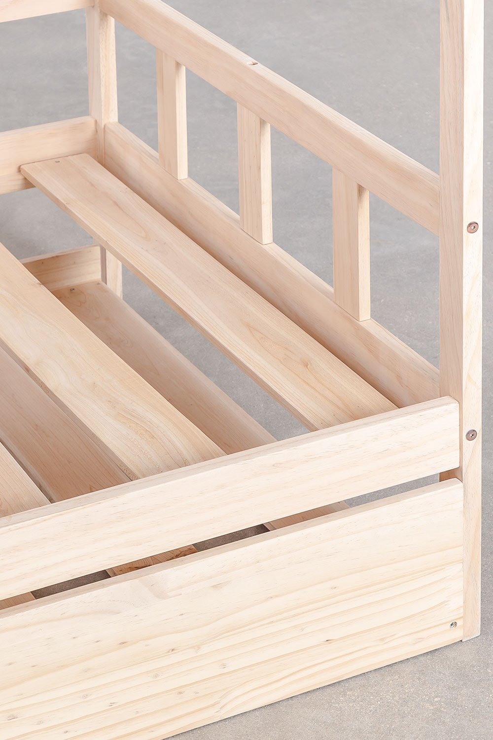 Houten bed voor Kelly Kids-matras van 90 cm  , galerij beeld 5