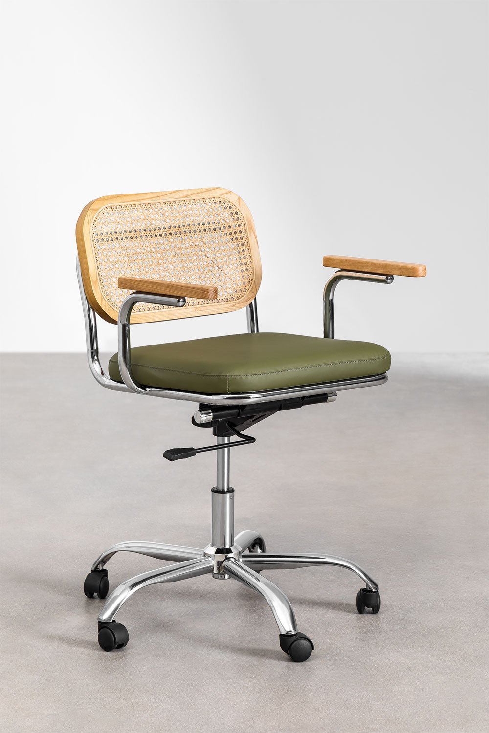 Tento bureaustoel van kunstleer, galerij beeld 3