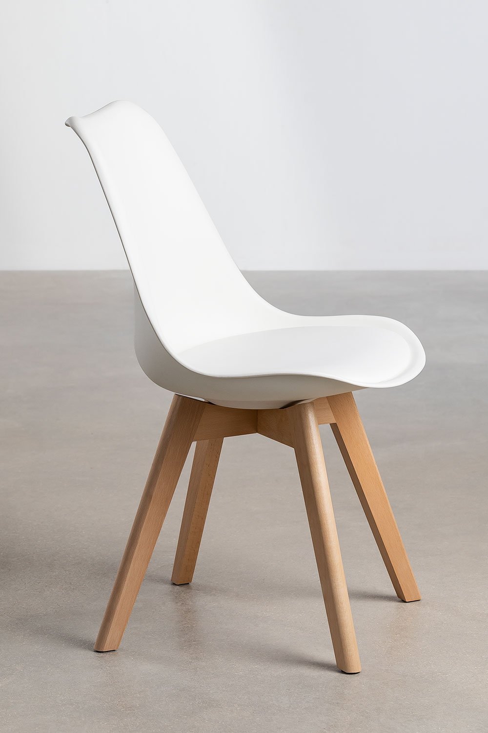 Set van 2 Scandinavische eetkamerstoelen    , galerij beeld 2