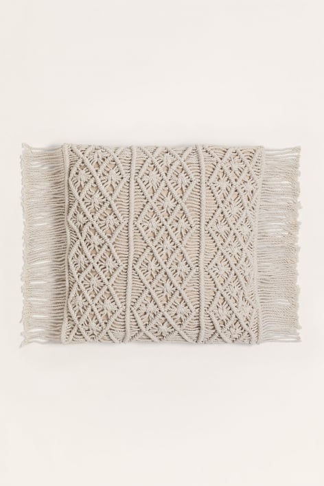 Macramé Vierkant Kussen (45x45 cm) Narses