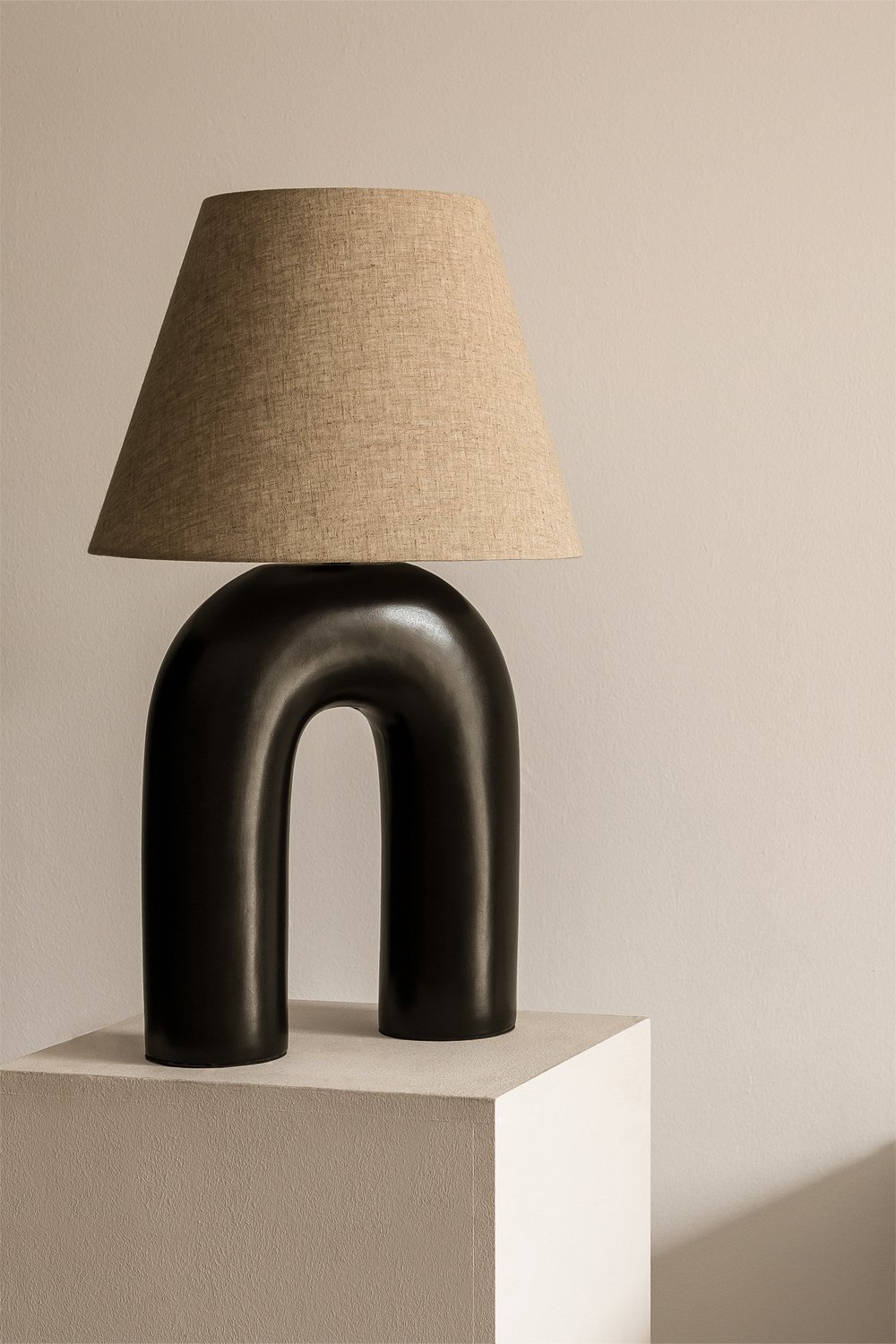 Keramische tafellamp Yarpen , galerij beeld 1