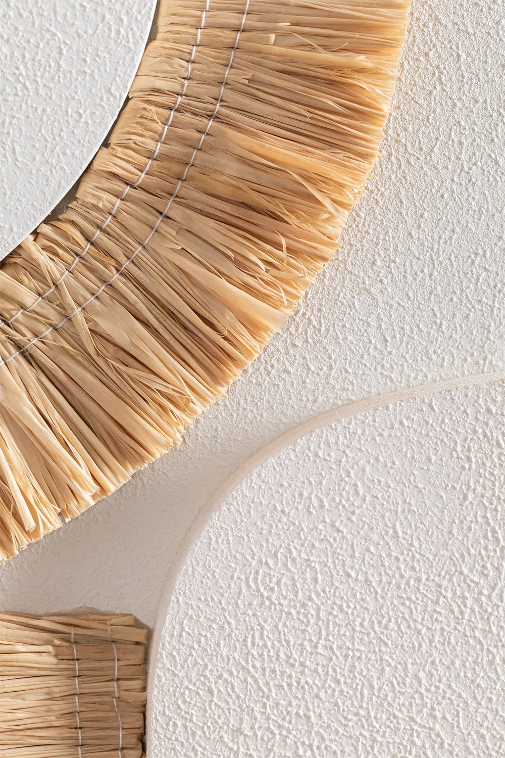 Decoratieve afbeelding met natuurlijke vezelstructuur (40x50 cm) Odili, galerij beeld 3