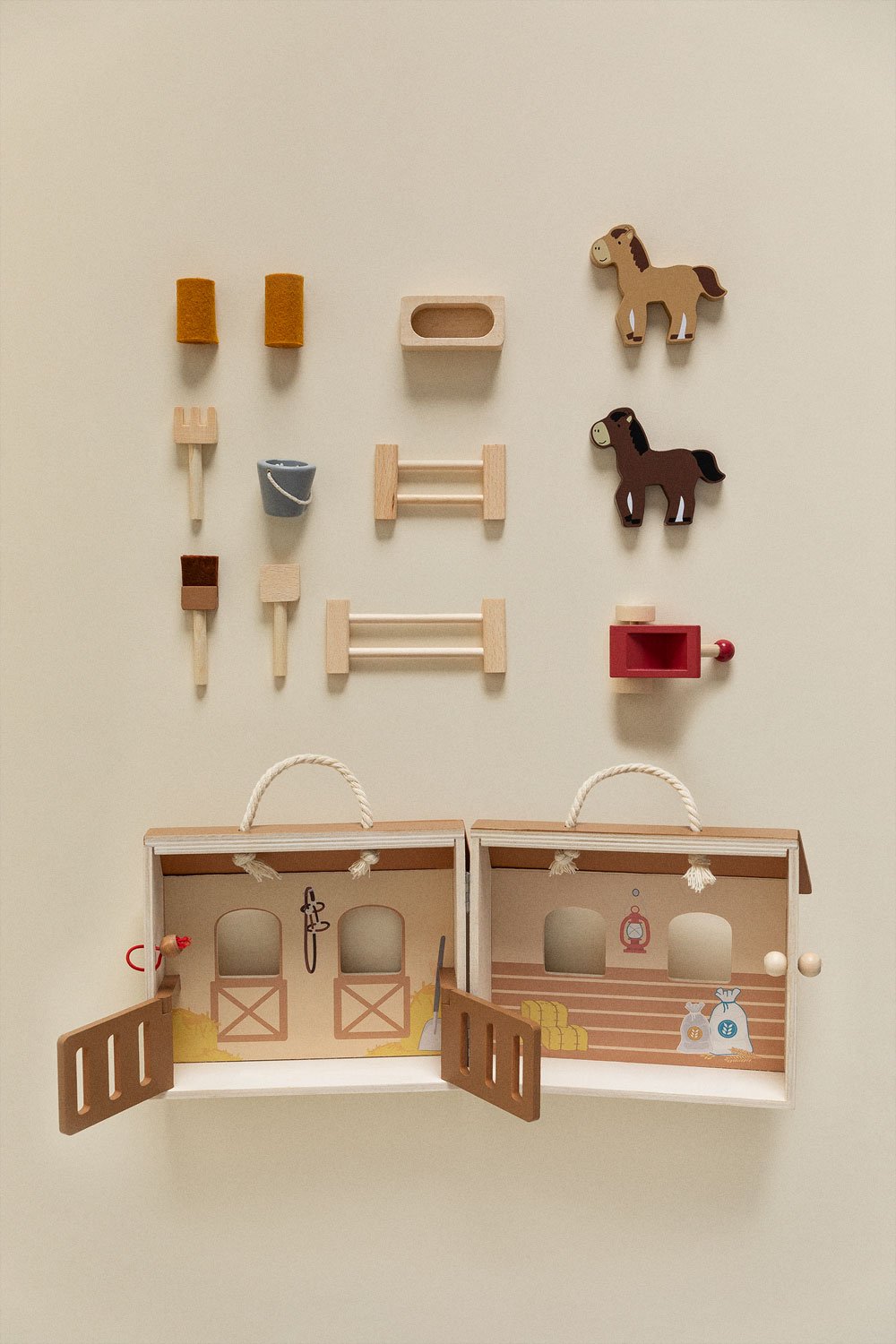 Pegasy Kids houten draagbare stal, galerij beeld 8