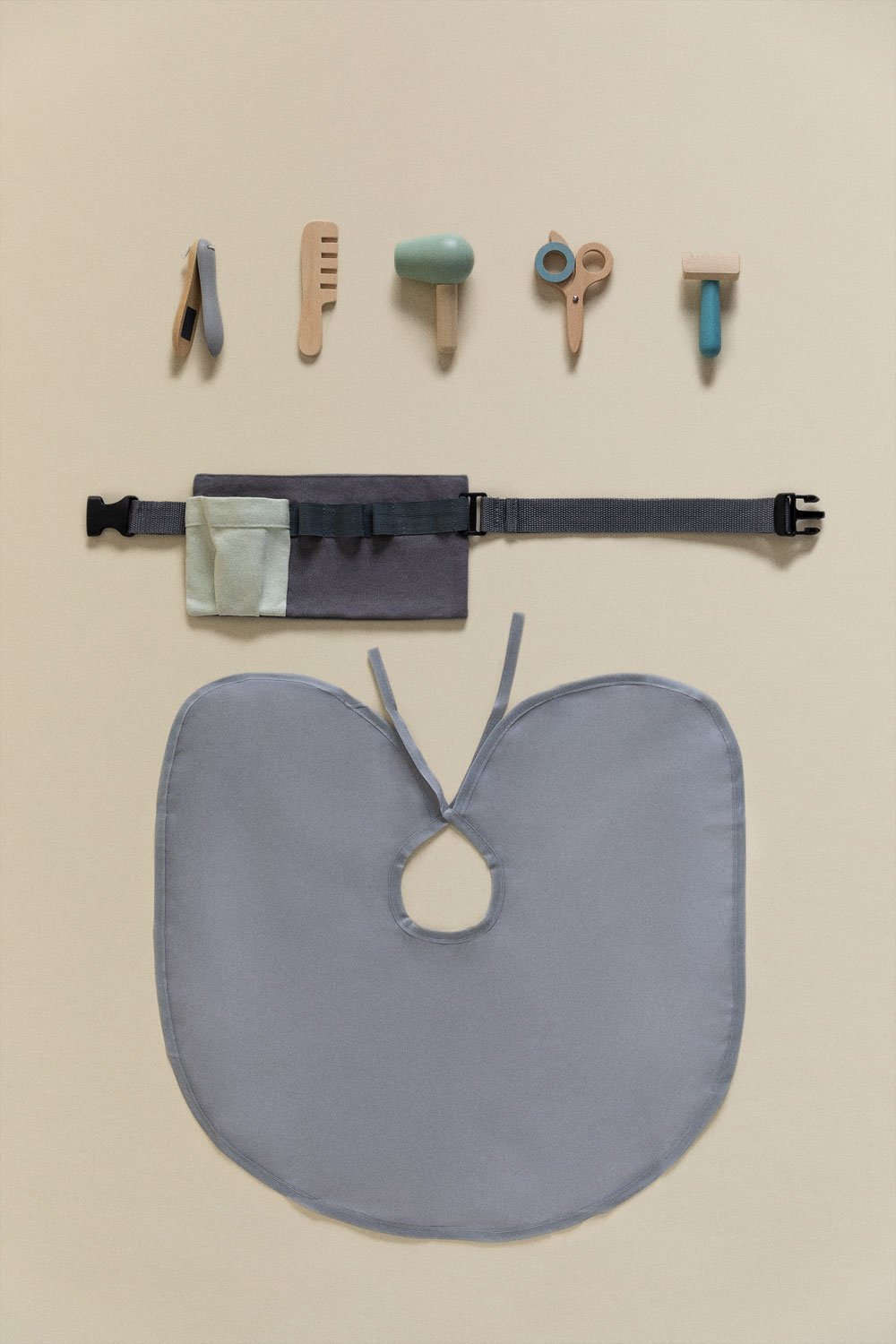 Soffi Kids houten kappersriem, galerij beeld 7