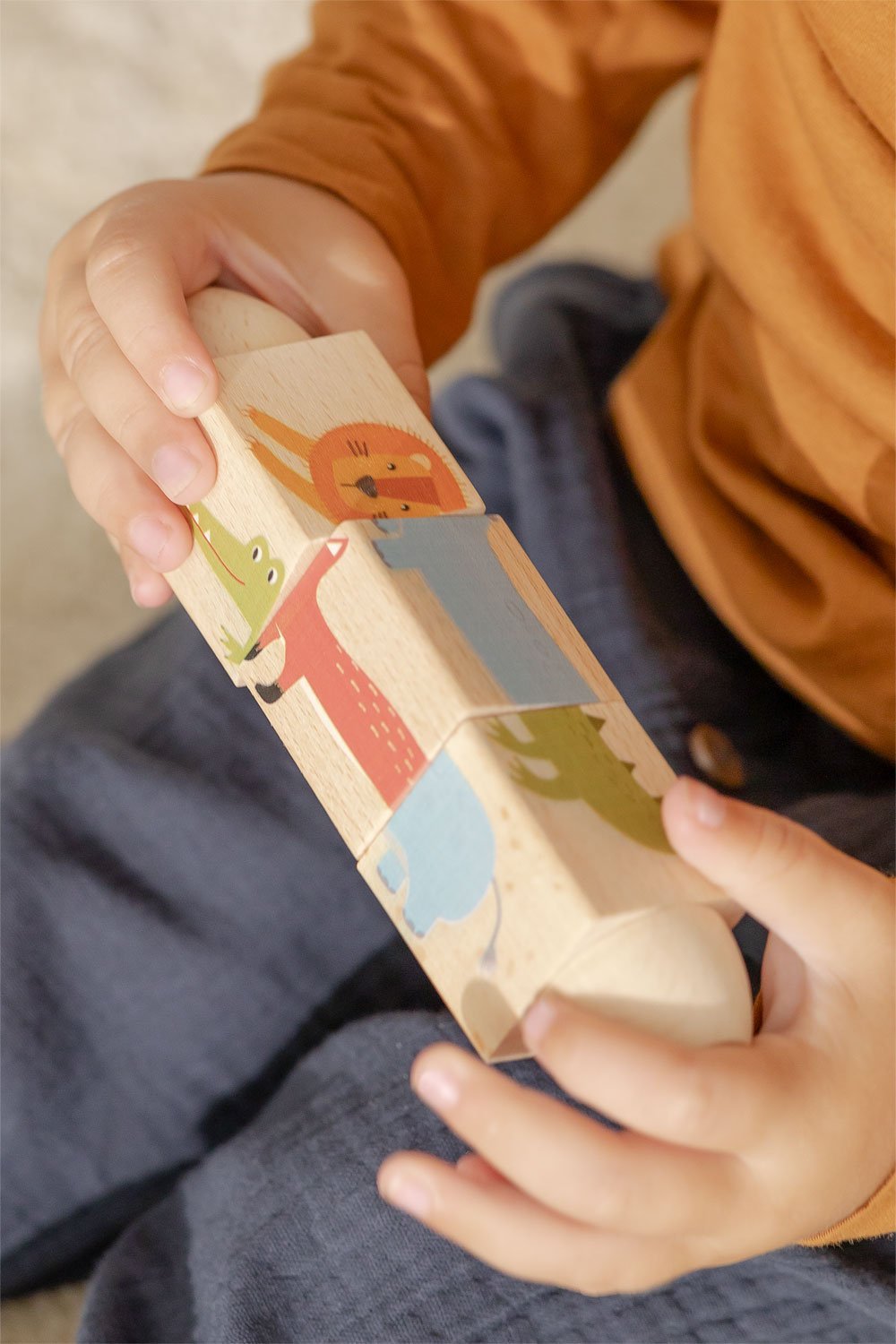 Roterende houten puzzel met geluid Rolet Kids, galerij beeld 2